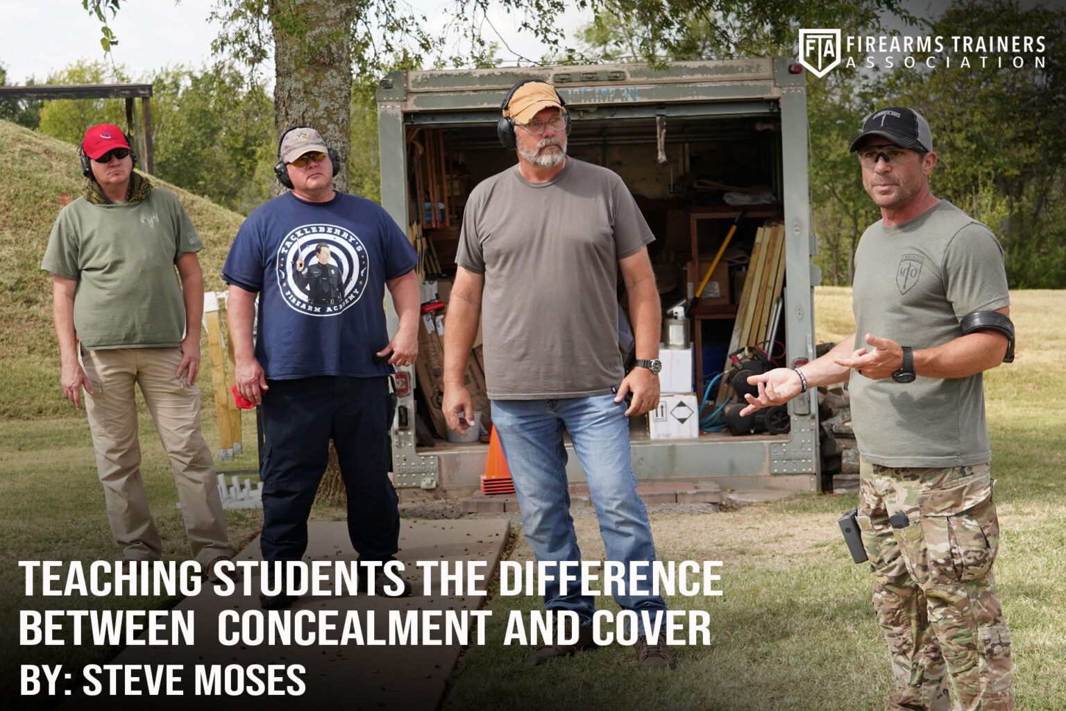 TEACHING STUDENTS THE DIFFERENCE BETWEEN CONCEALMENT AND COVER FTA